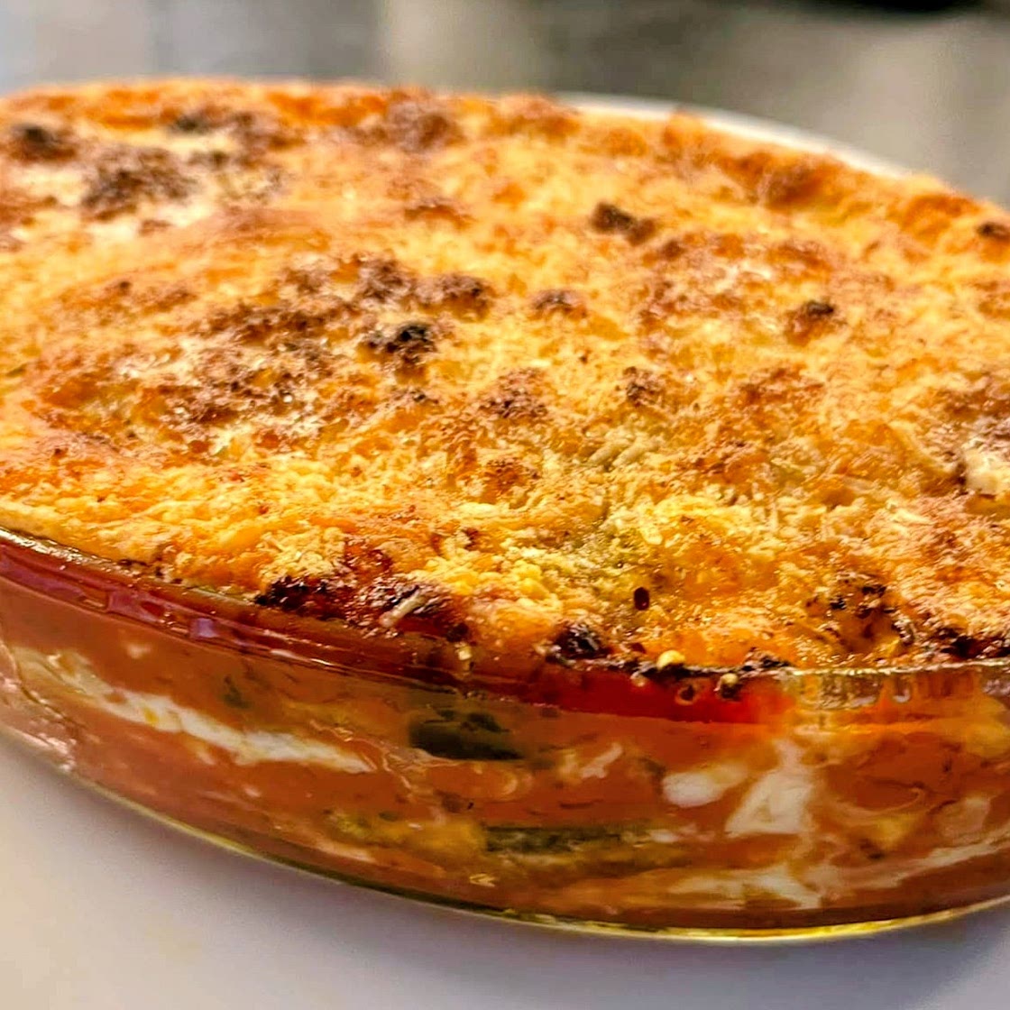 Parmigiana di melanzane… delicious! 😋 - Aubergine parmigiana
