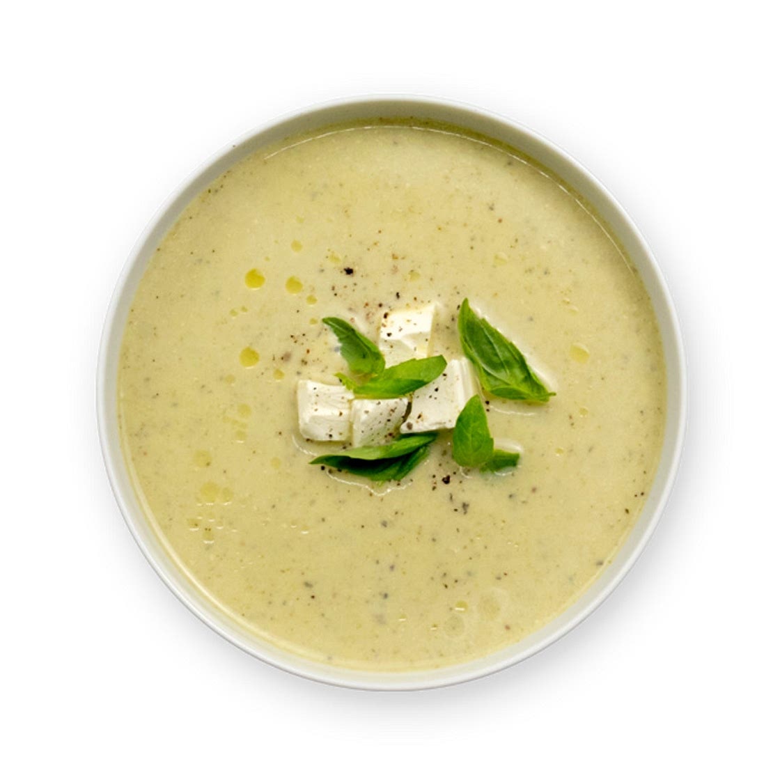 Soupe courgette kiri