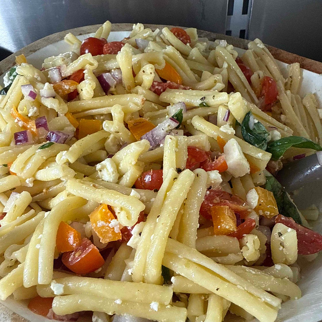Delaney’s pasta salad