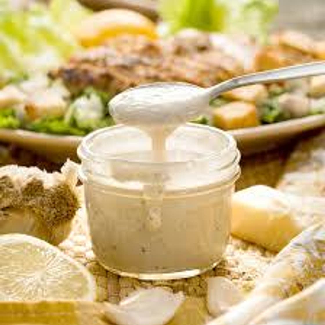 Caesar salad dressing