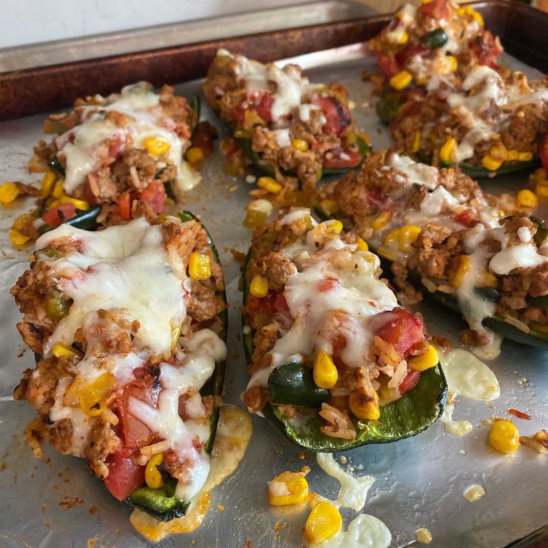 Southwest Stuffed Poblano Peppers