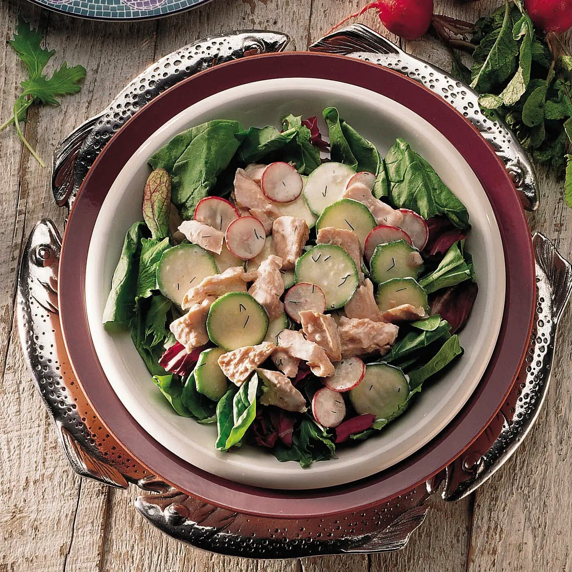 Dilled Salmon Salad