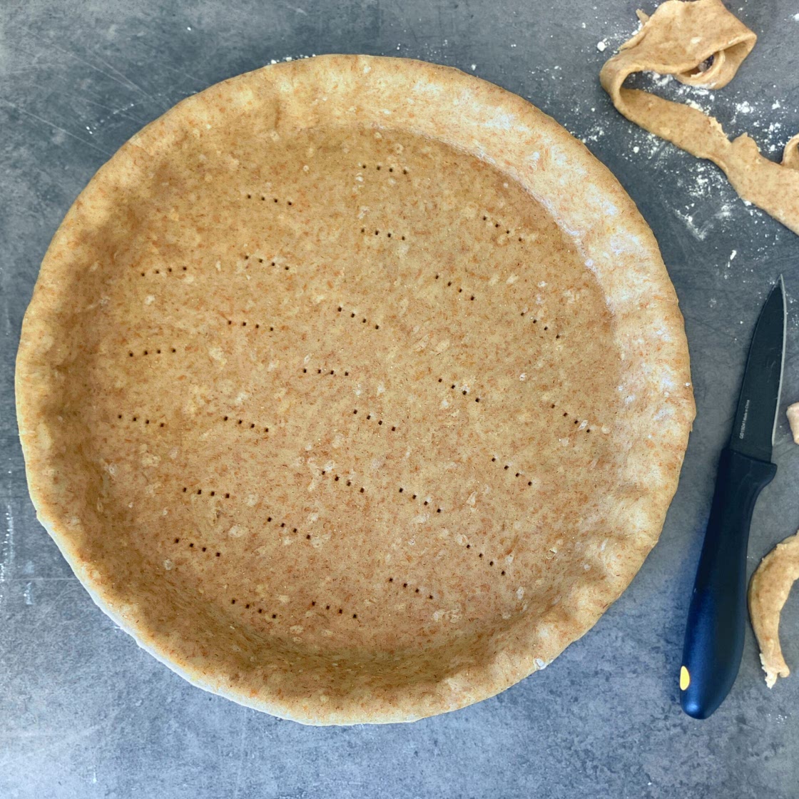 Olive Oil & Wholegrain Spelt Pastry Crust