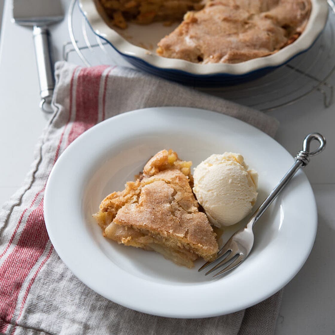 Easy No-Crust Apple Pie