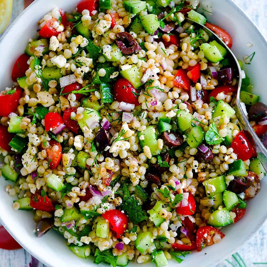 Israeli Couscous Salad