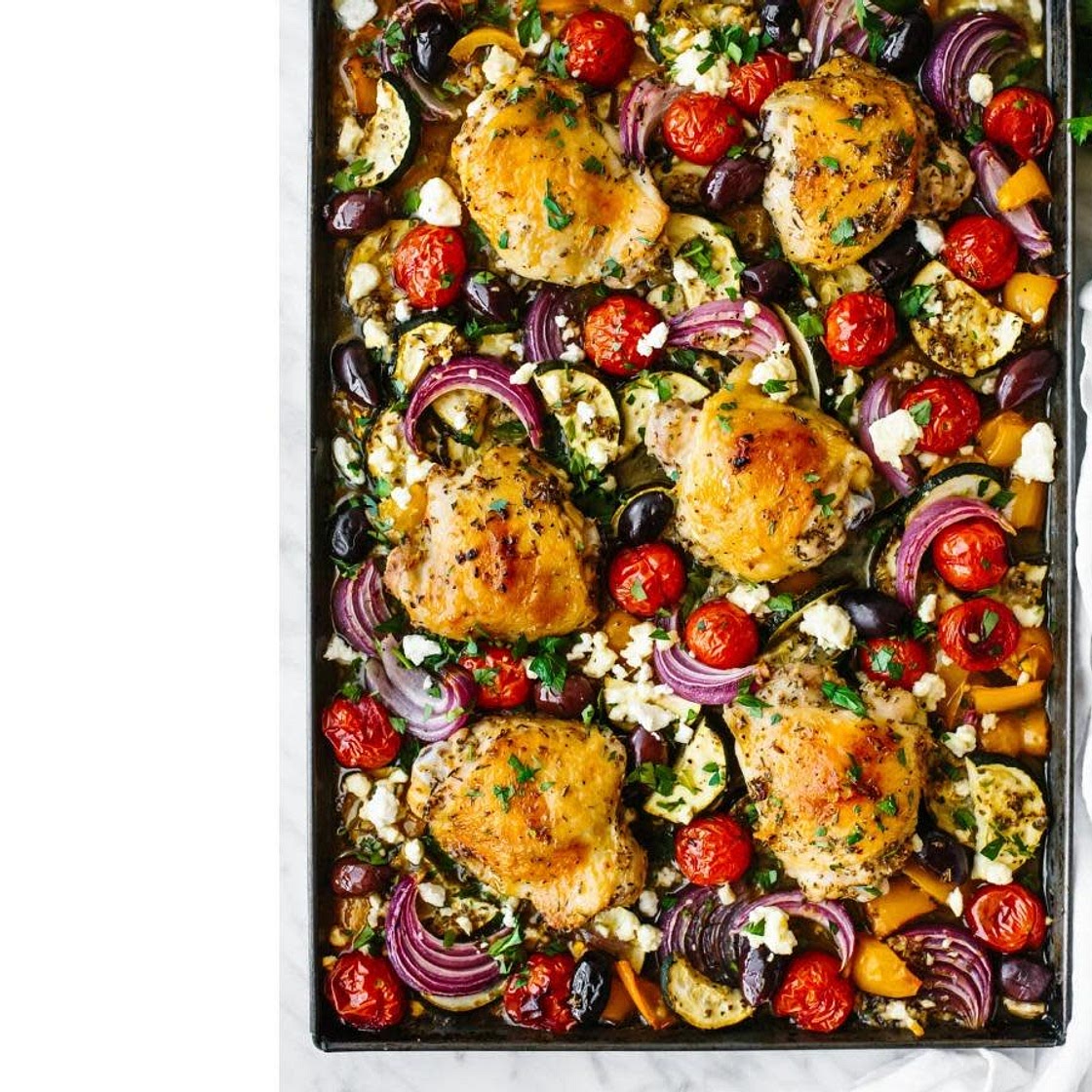 Greek Sheet Pan Chicken