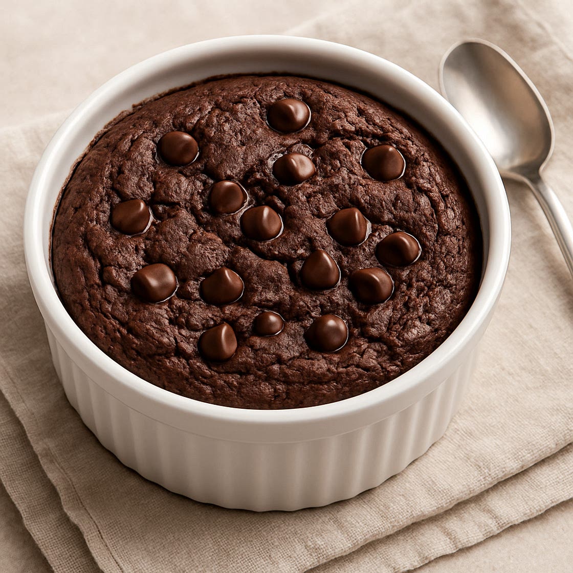 Double Chocolate Cottage Cheese Bake