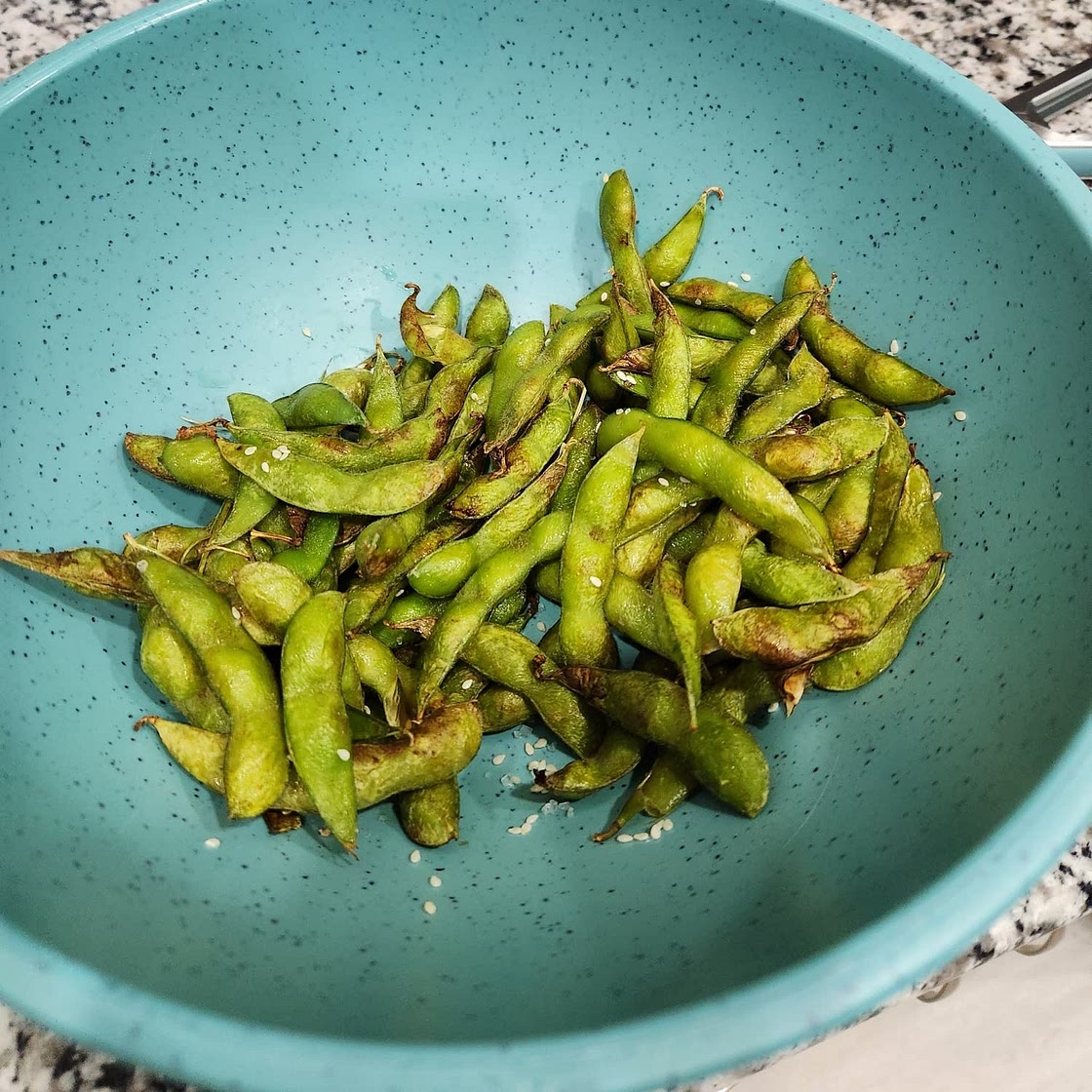 Air Fryer Edamame