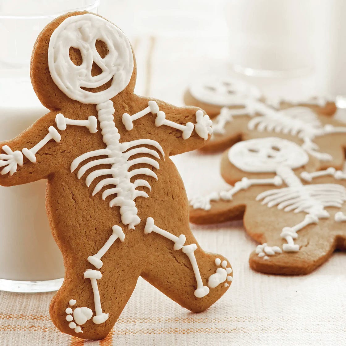 Gingerbread Skeletons