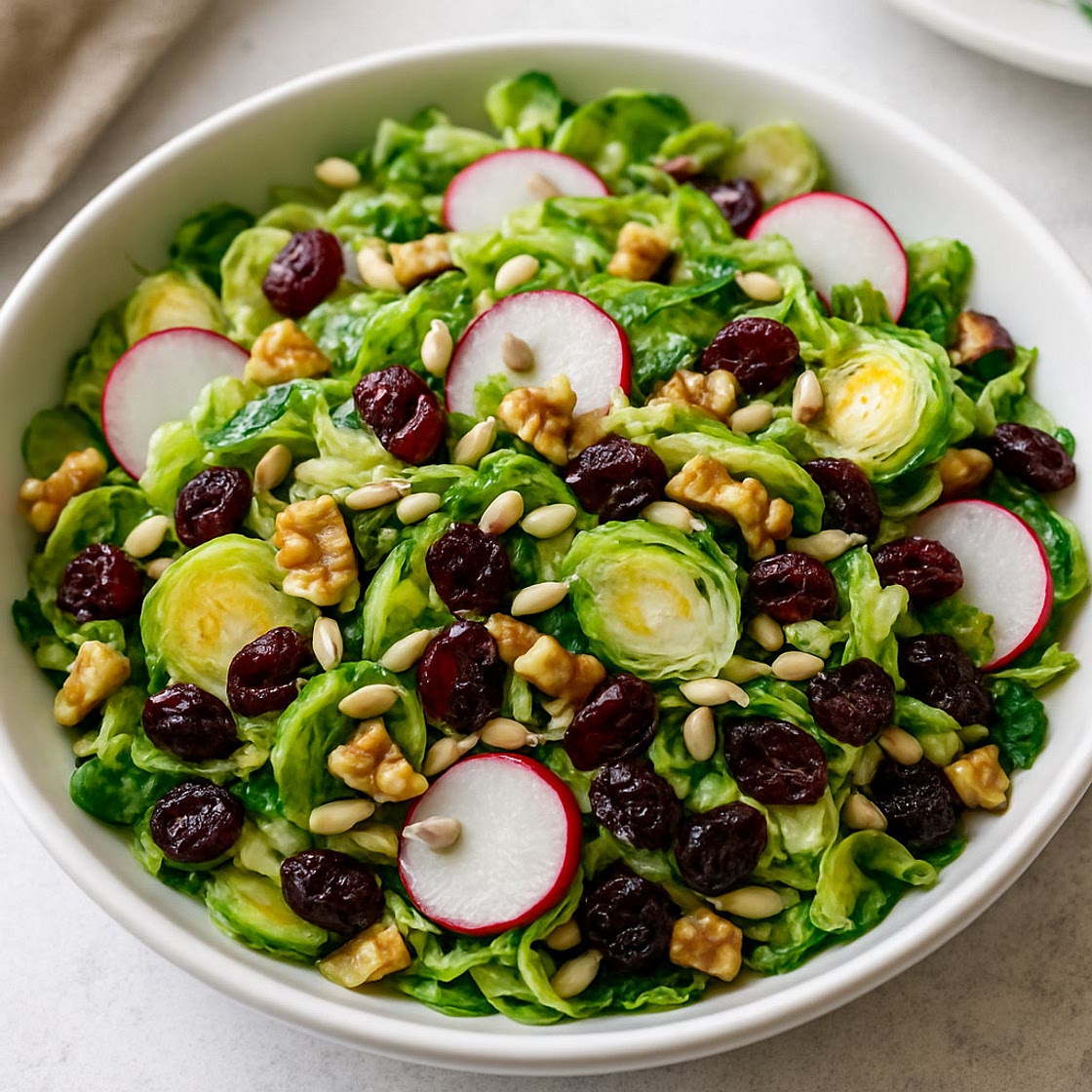 Healthy Brussel Sprout Salad