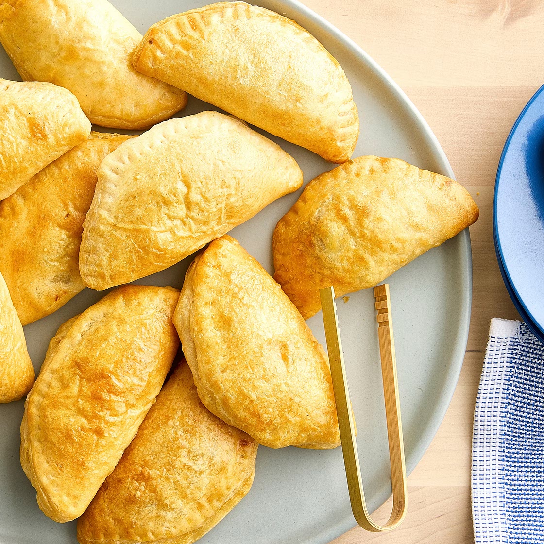Leftover Pot Roast-Stuffed Biscuit Foldovers