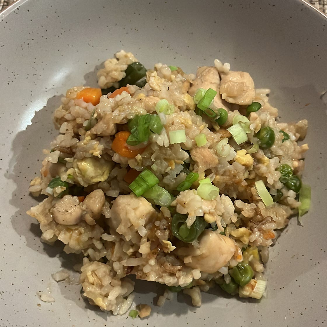 High Protein Chicken Fried Rice