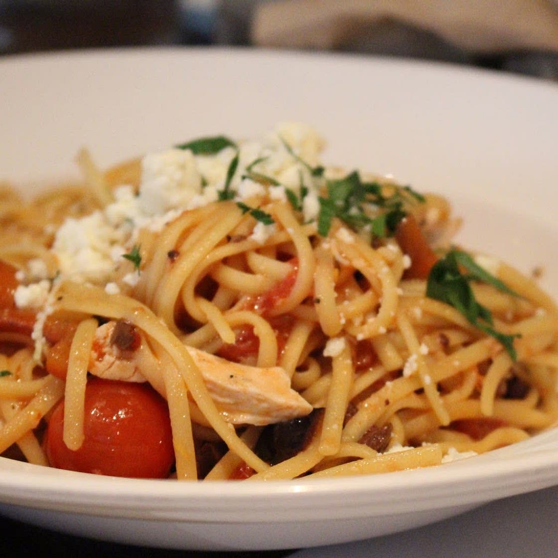 Earl’s Mediterranean Linguine