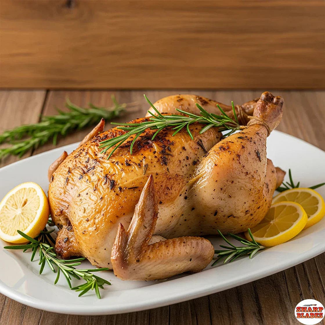 Herb-Roasted Spatchcock Chicken Recipe – Juicy & Flavorful | Sharp Blades