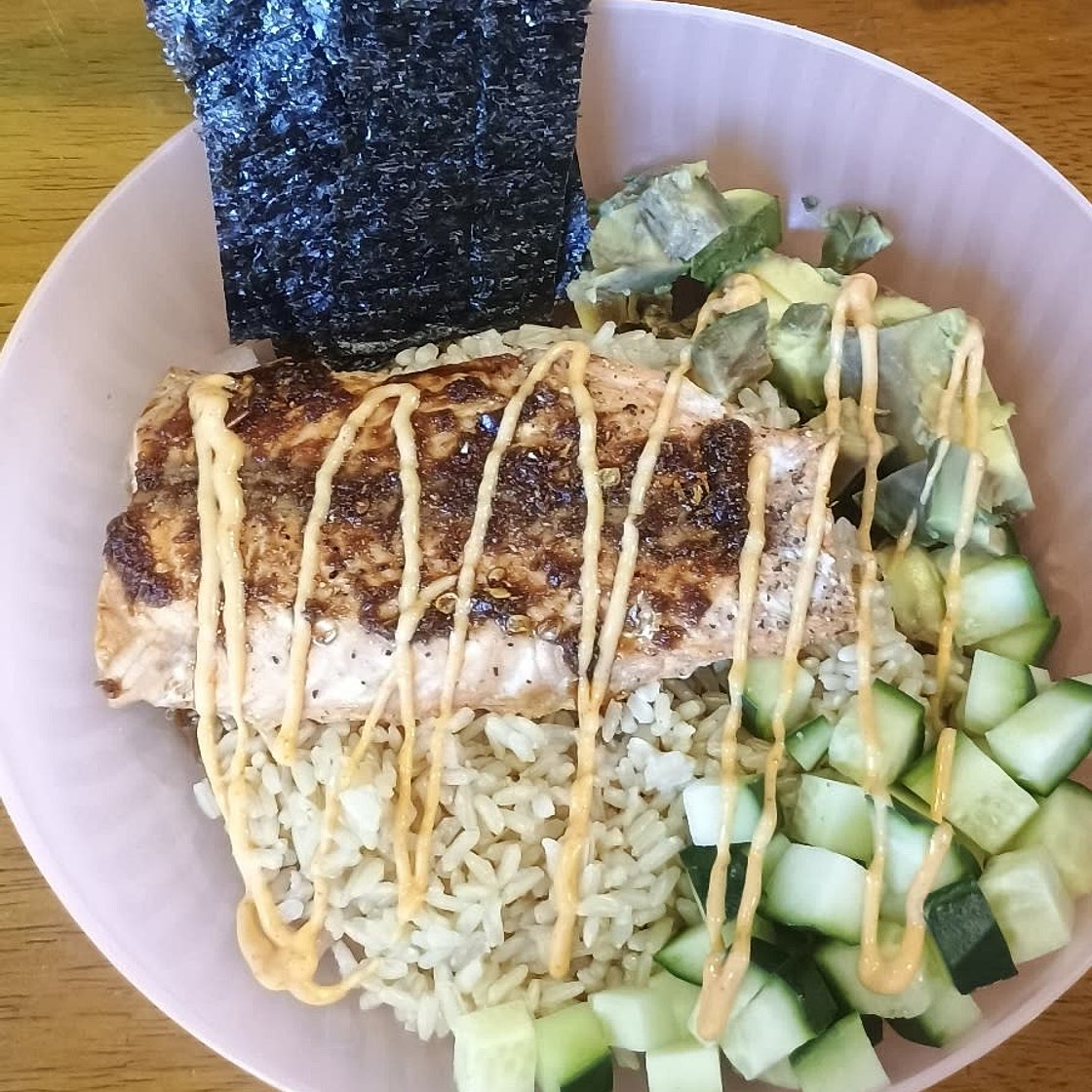 Salmon Rice Bowl
