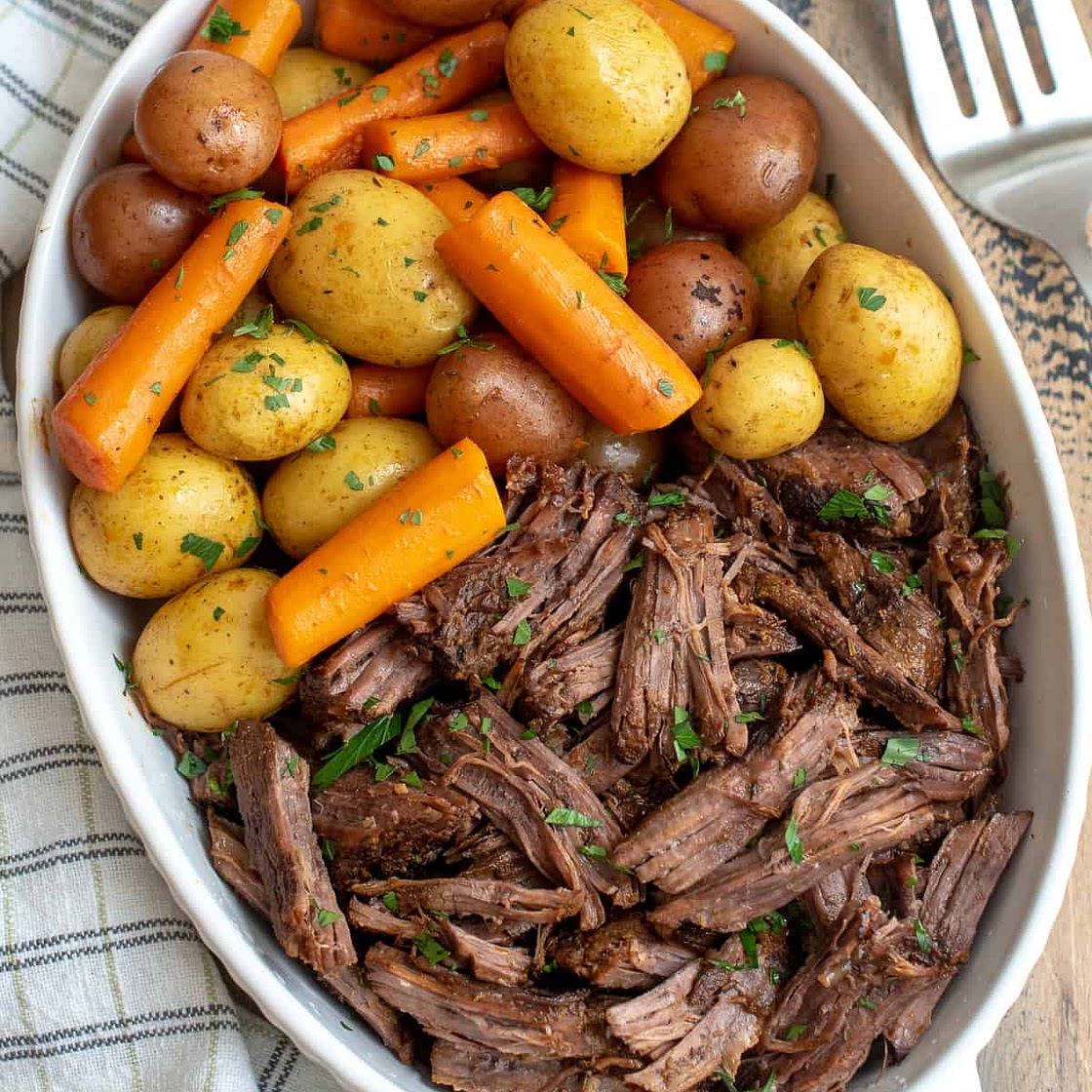 Pot Roast with Carrots and Potatoes