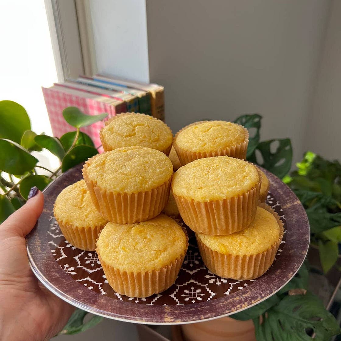 Creamed Corn Cornbread Muffins