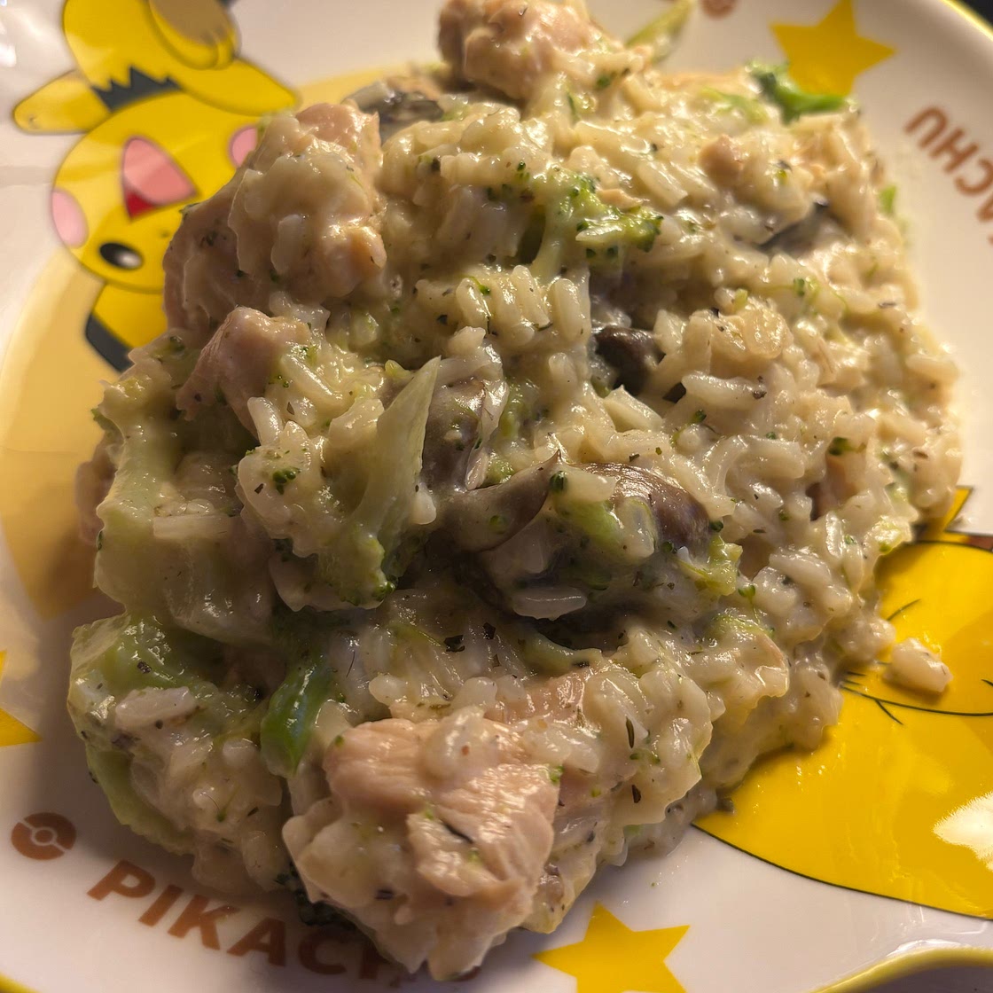 Creamy Parmesan One Pot Chicken and Rice
