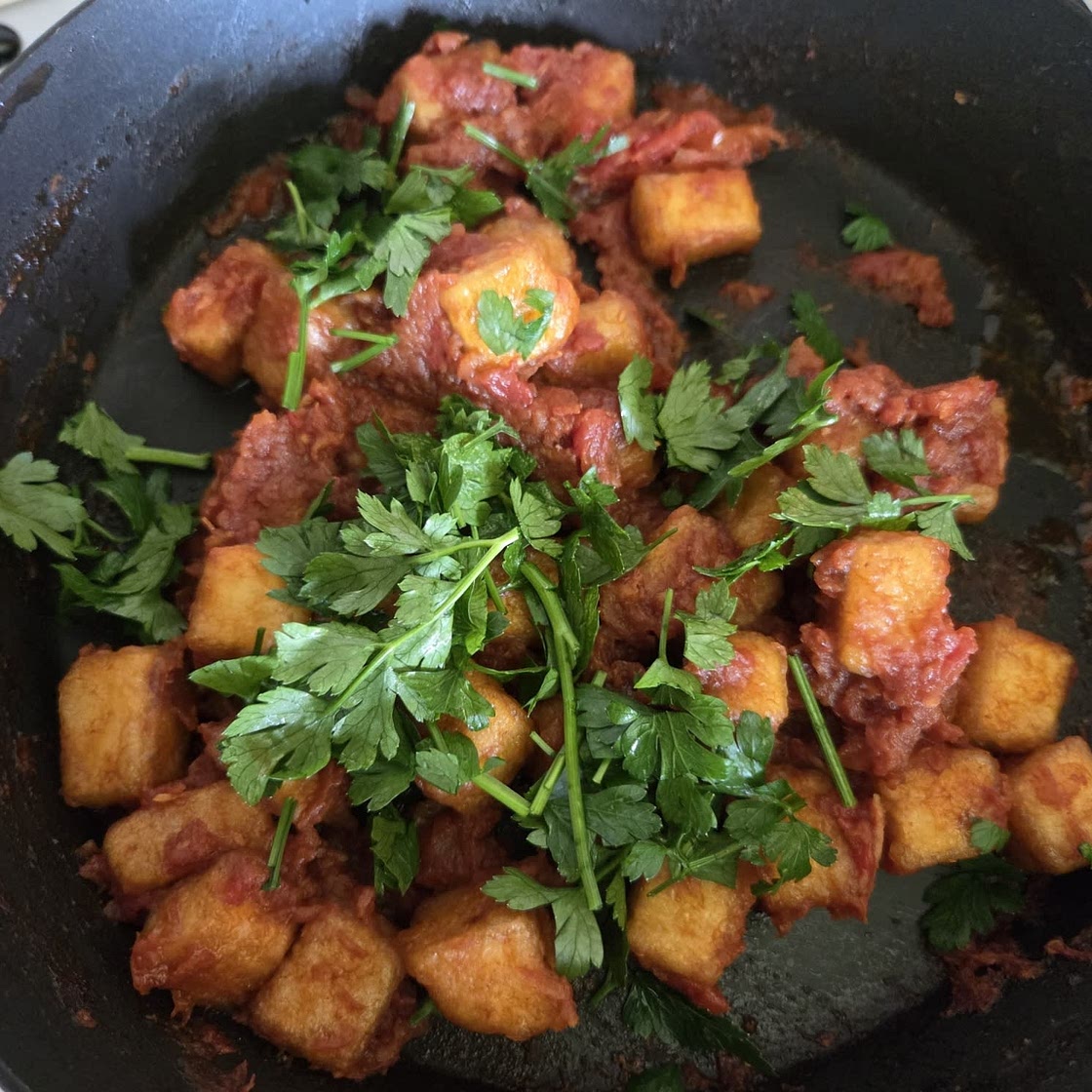 Vegan Crispy Korean BBQ Tofu - Rabbit and Wolves