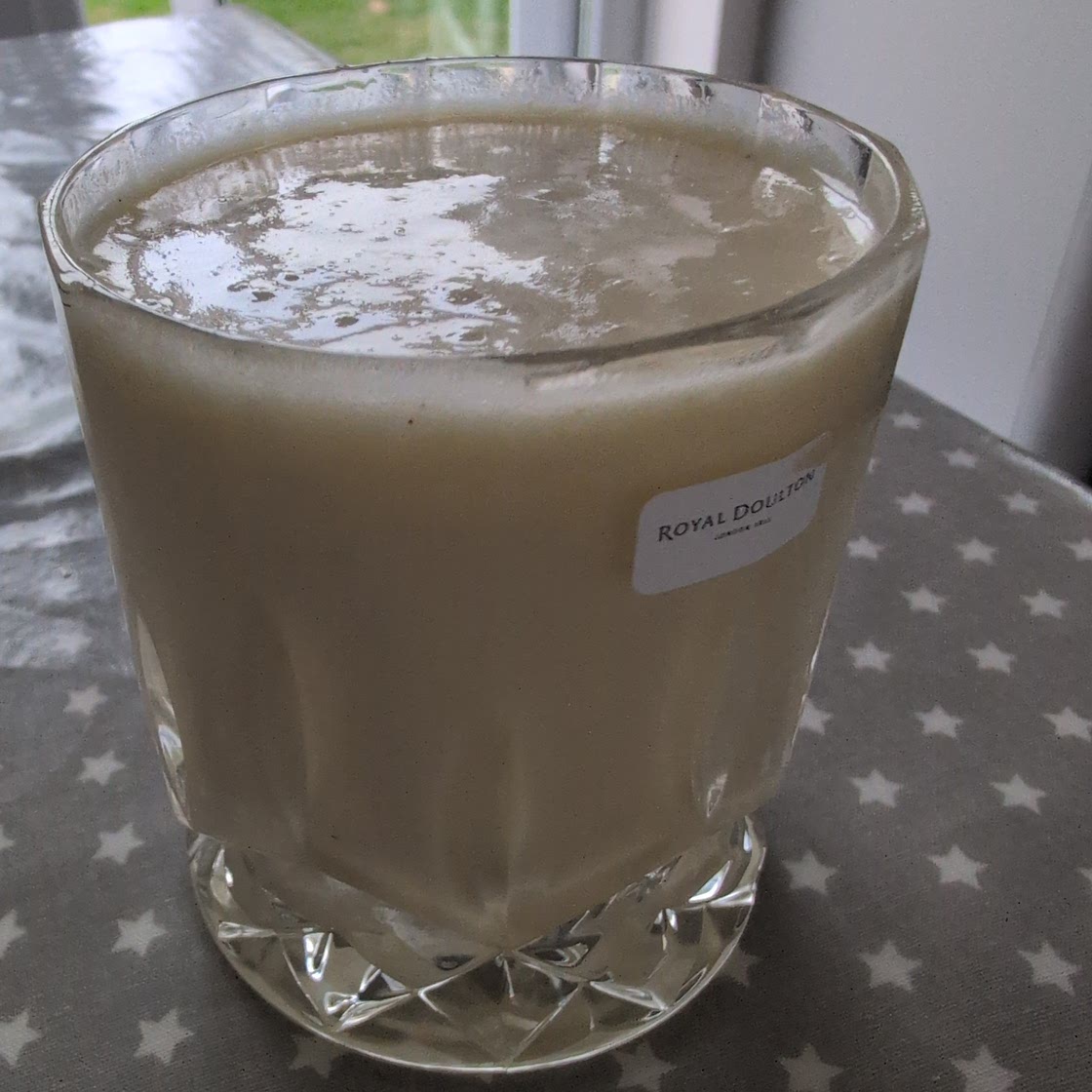 Pinacolada with frozen pineapple chunks