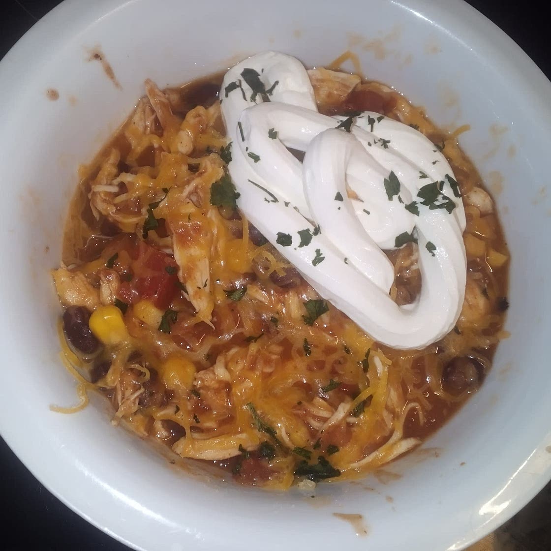Slow Cooker Chicken Taco Soup