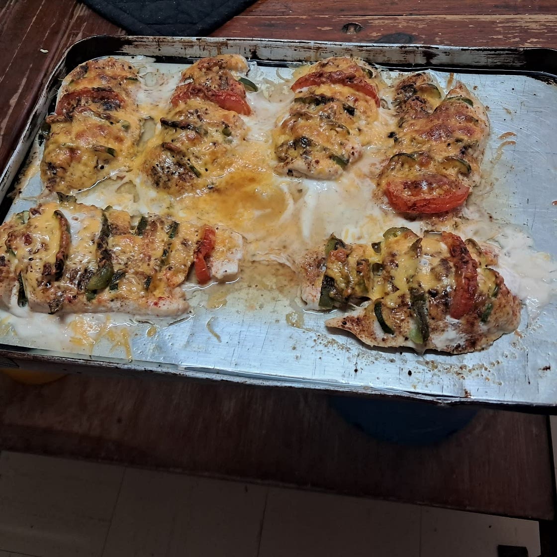 Primavera Stuffed Chicken