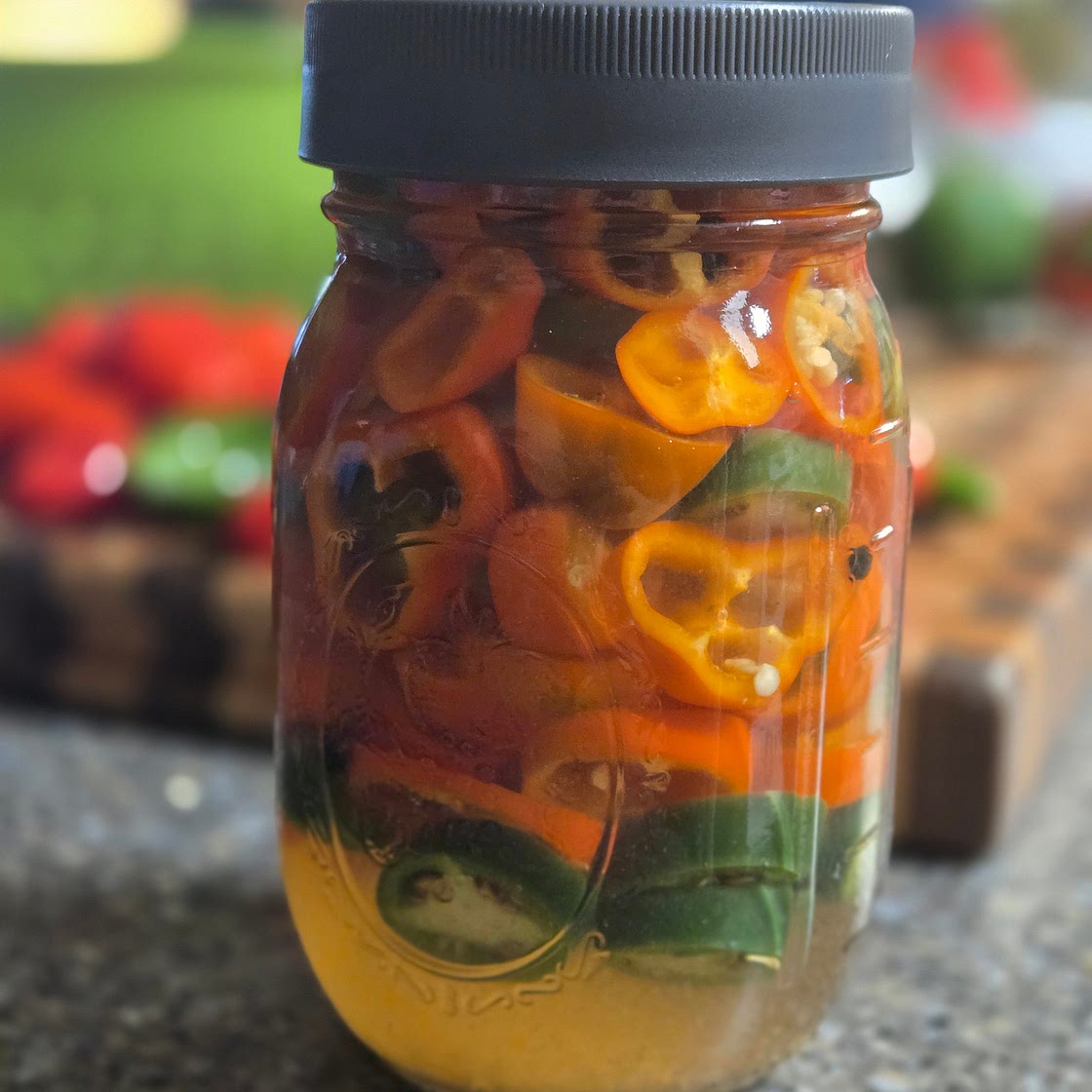Pickled Lunchbox Peppers
