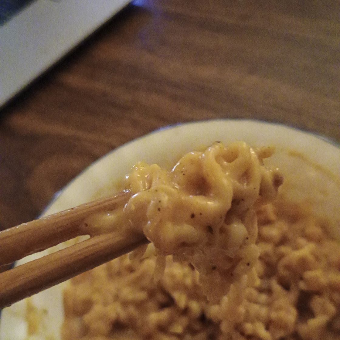 Ramen Mornay (for when you're broke til payday)