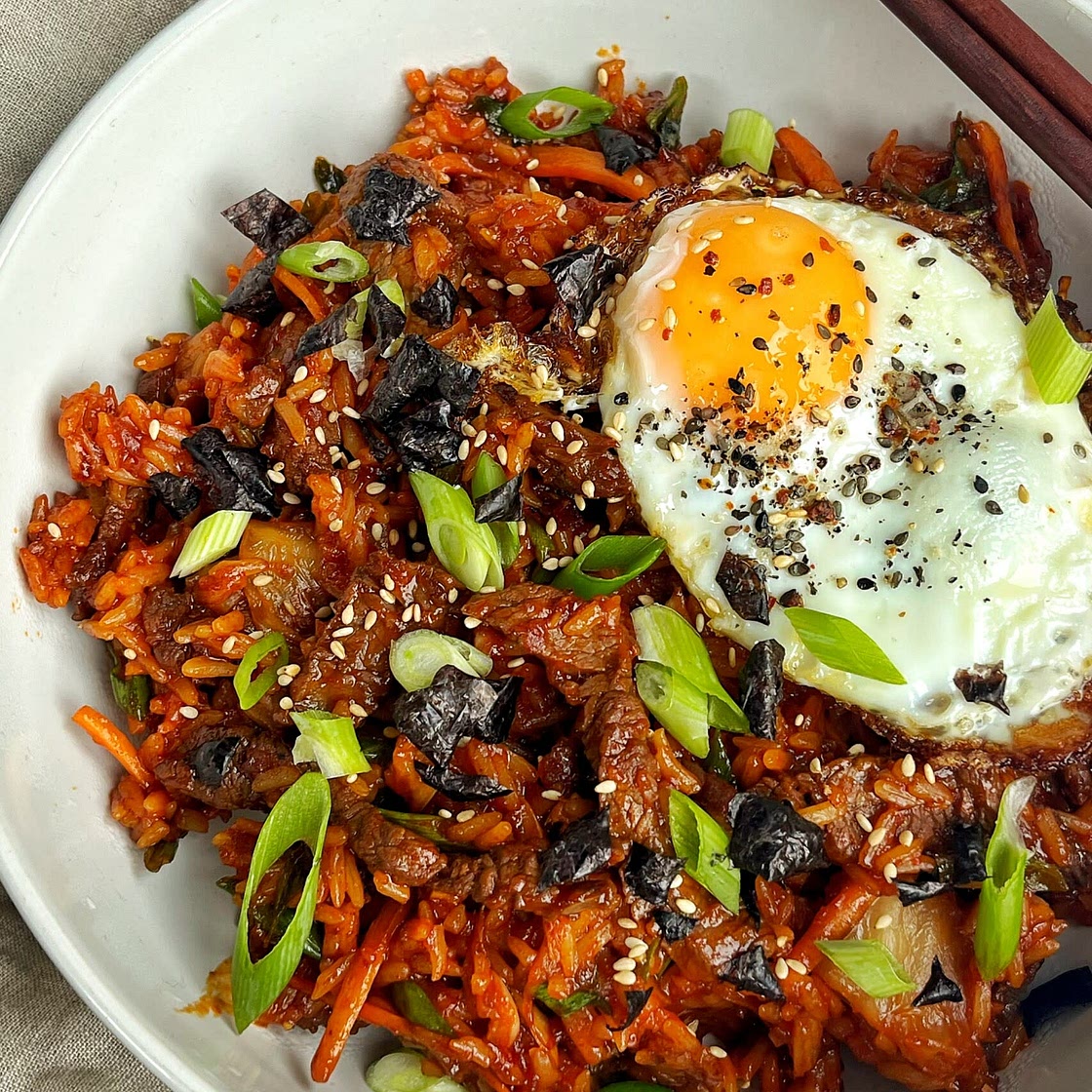 Korean Beef Fried Rice