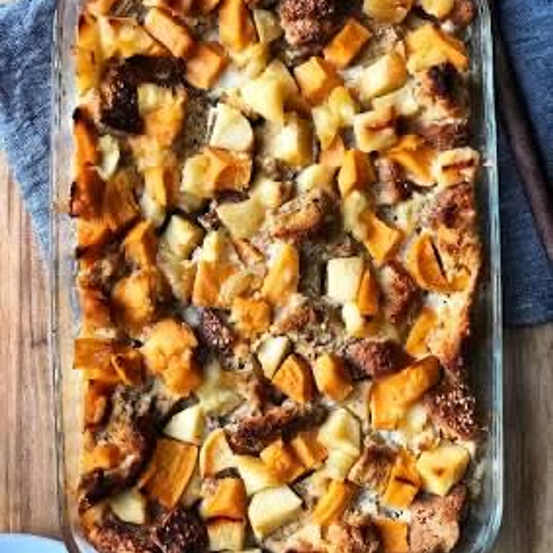 Roasted Sweet Potatoes & Apples