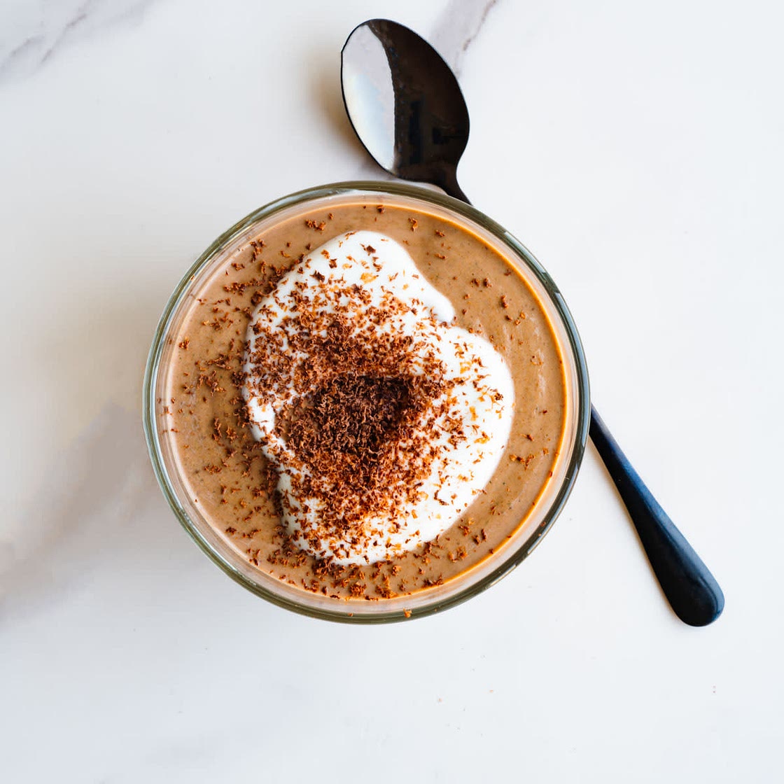 Blended Chia Pudding with Zucchini