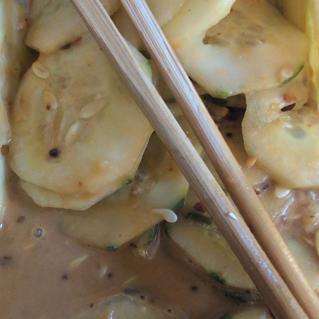 Asian Peanut Cucumber Salad