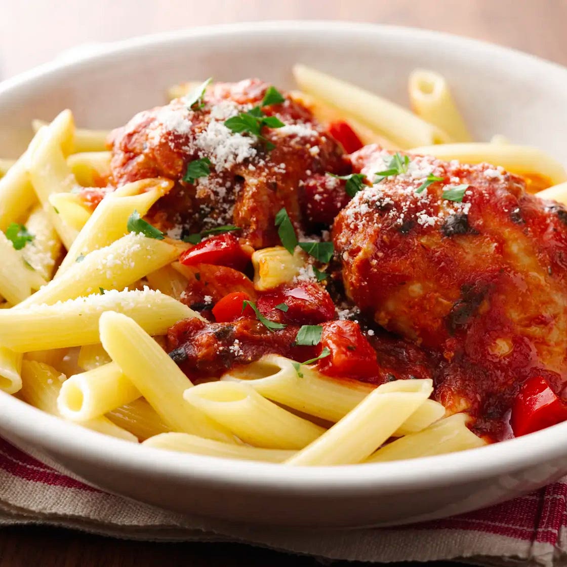 Slow-Cooker 3-Ingredient Italian Chicken