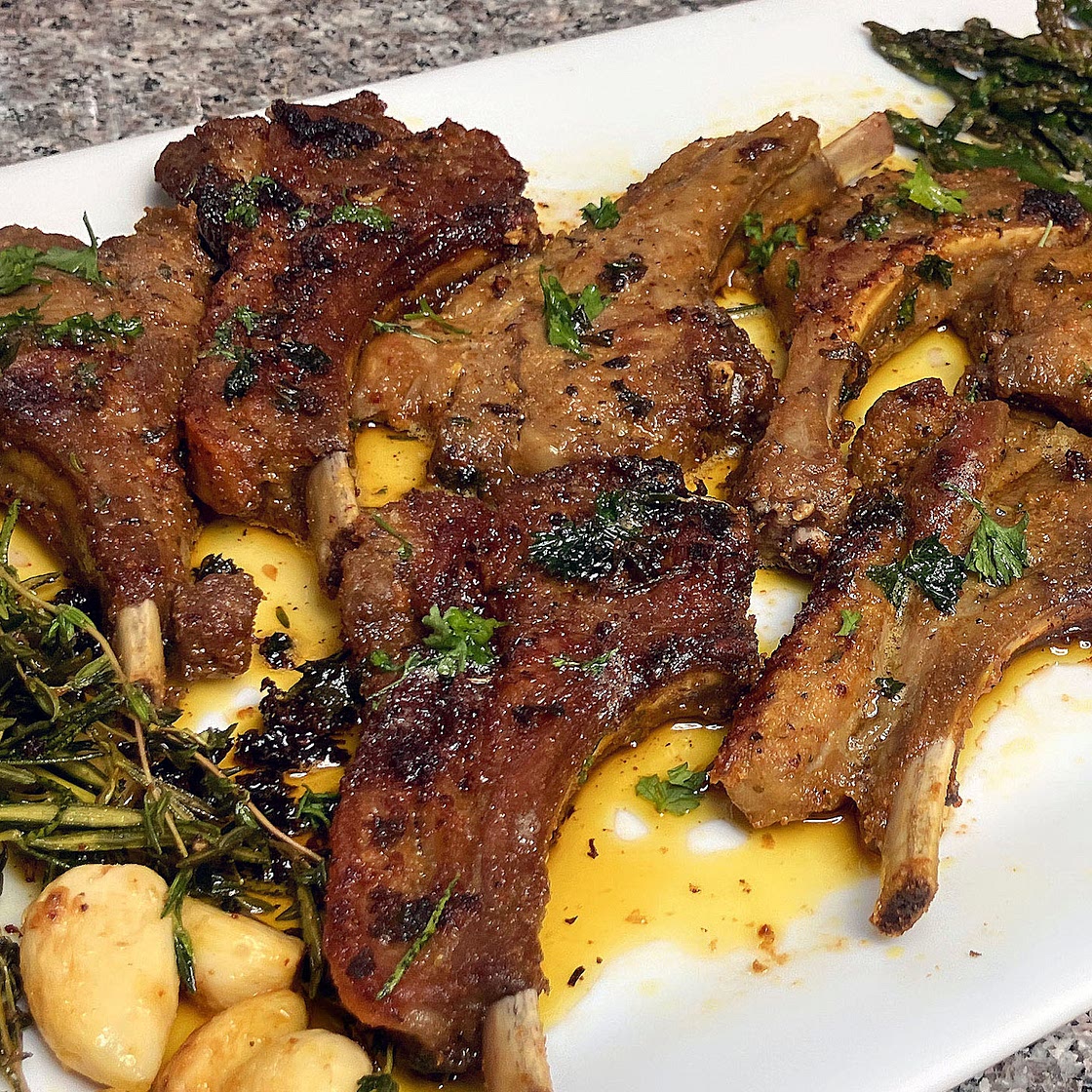 Pan-Seared Lamb Chops