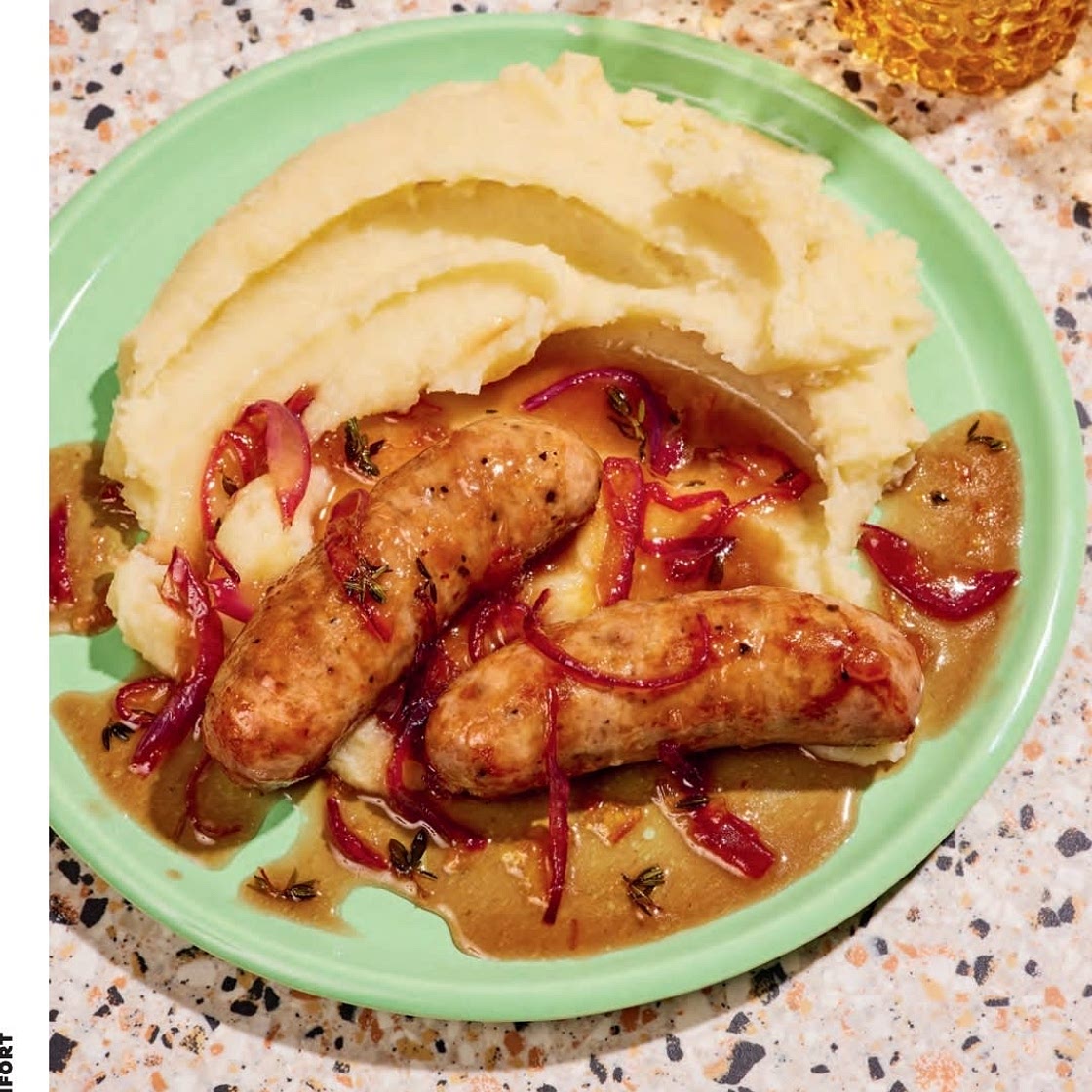 Sticky Sausages (slow cooker)