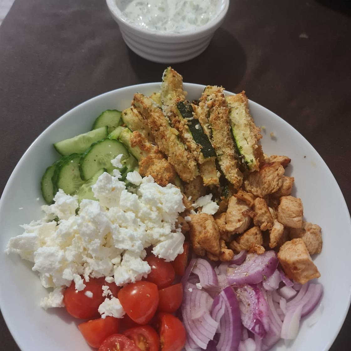 Low-Carb & Keto Greek Chicken Bowls