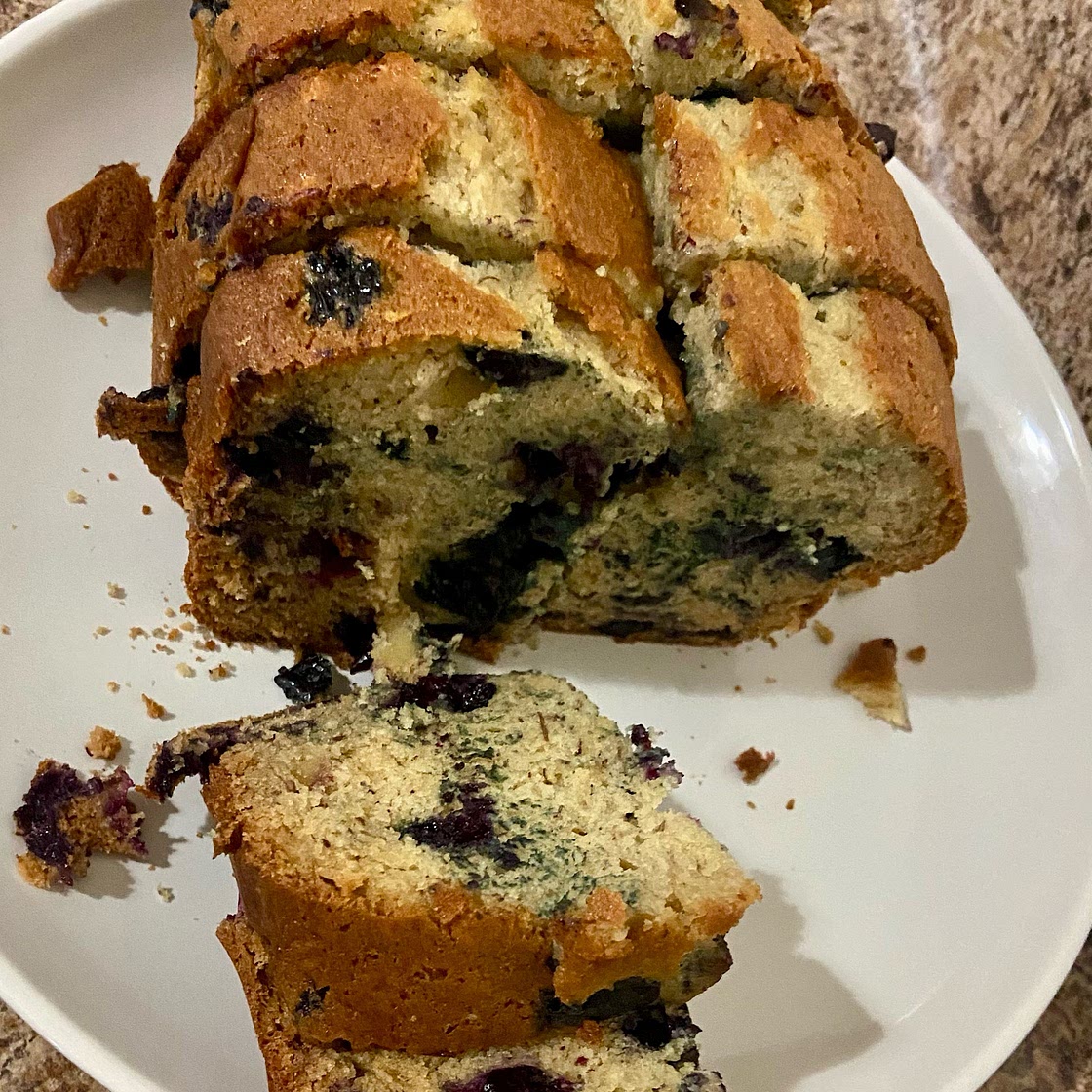 Blueberry Banana Bread