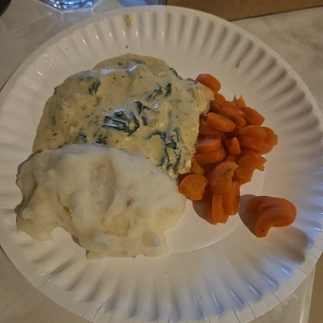 Keto Pork Chops with Garlicky Cream Sauce