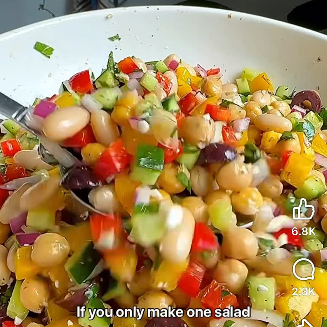 Mediterranean Bean Salad