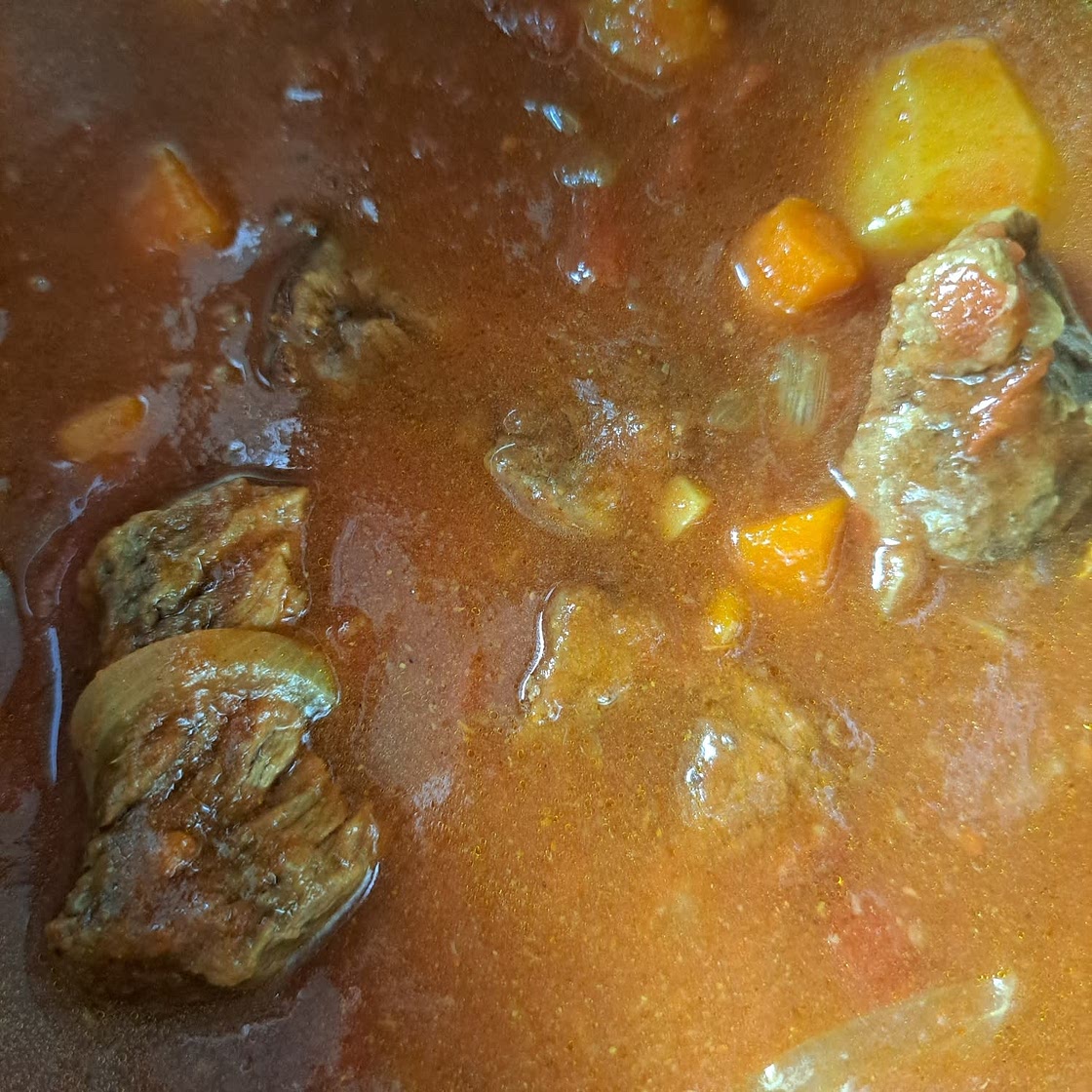Instant Pot® Spicy Beef Curry Stew