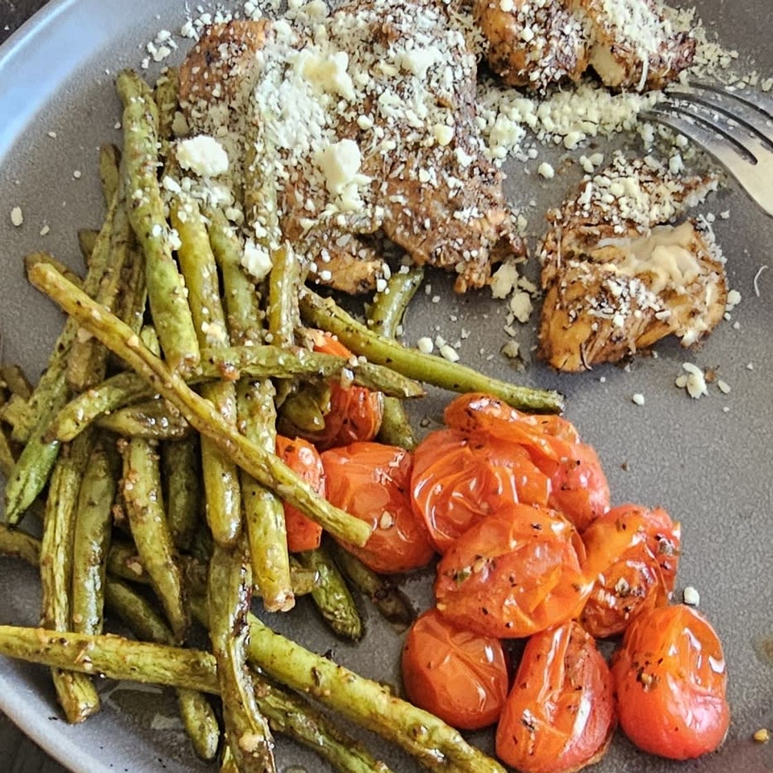 Tuscan Garlic Sheet Pan Dinner