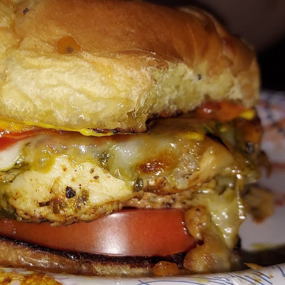 Blackstone Chicken Pesto Sandwiches