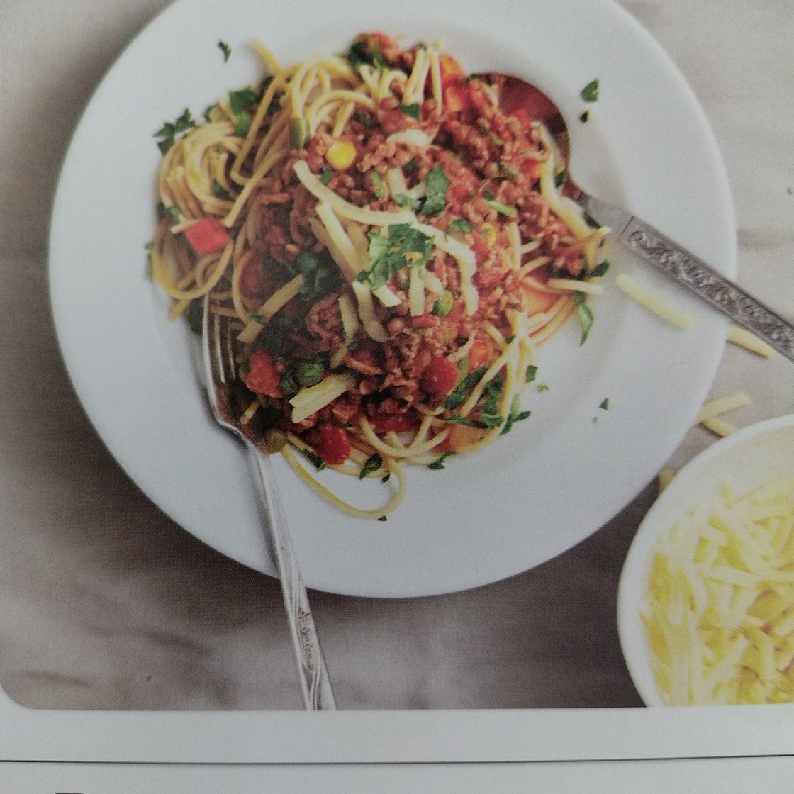 Spaghetti bolognese