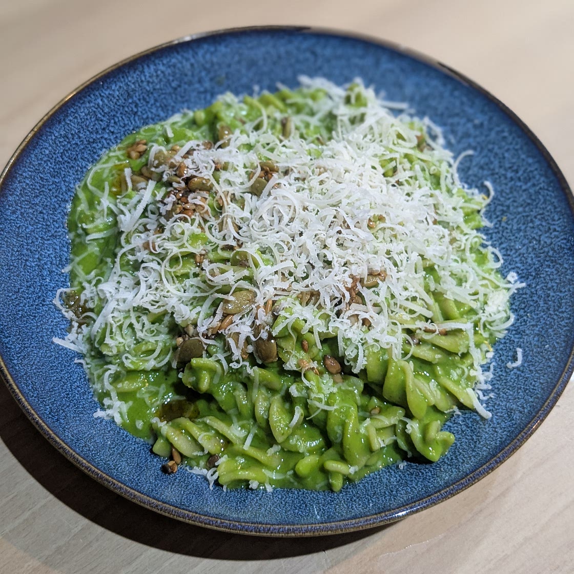 Creamy Green Pasta
