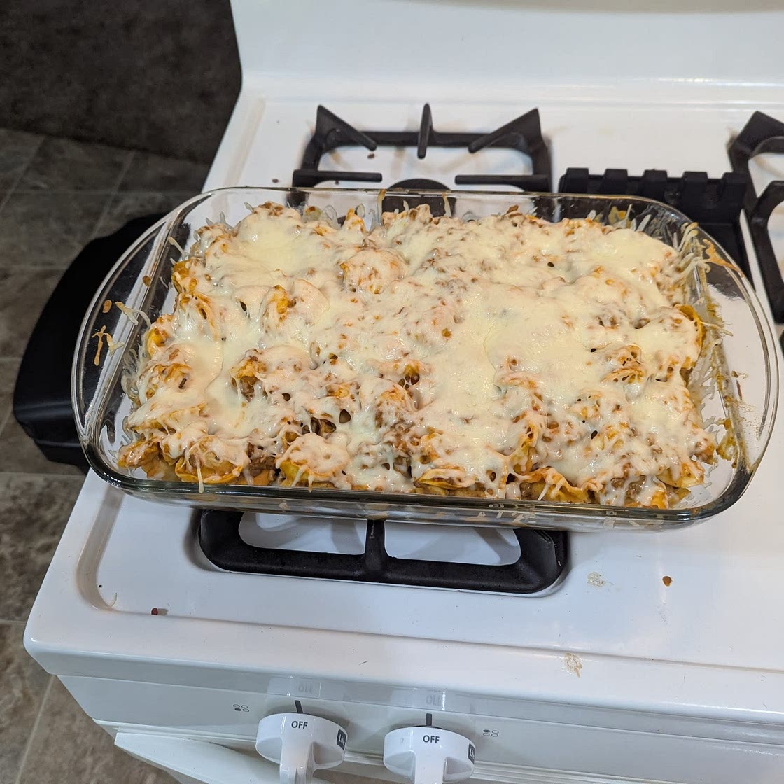 Creamy Tortellini Bake