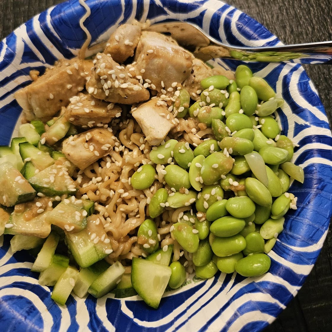 15 Minute Meal Prep: Sesame Noodle Bowls