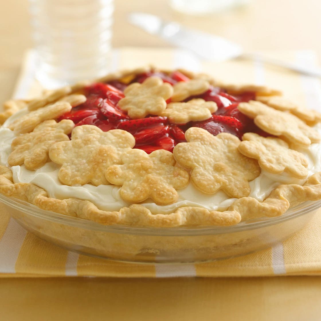 Strawberry Marshmallow Pie