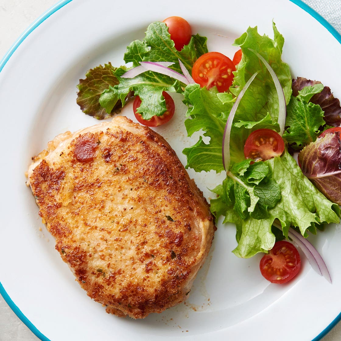 Parmesan-Crusted Pork Chops