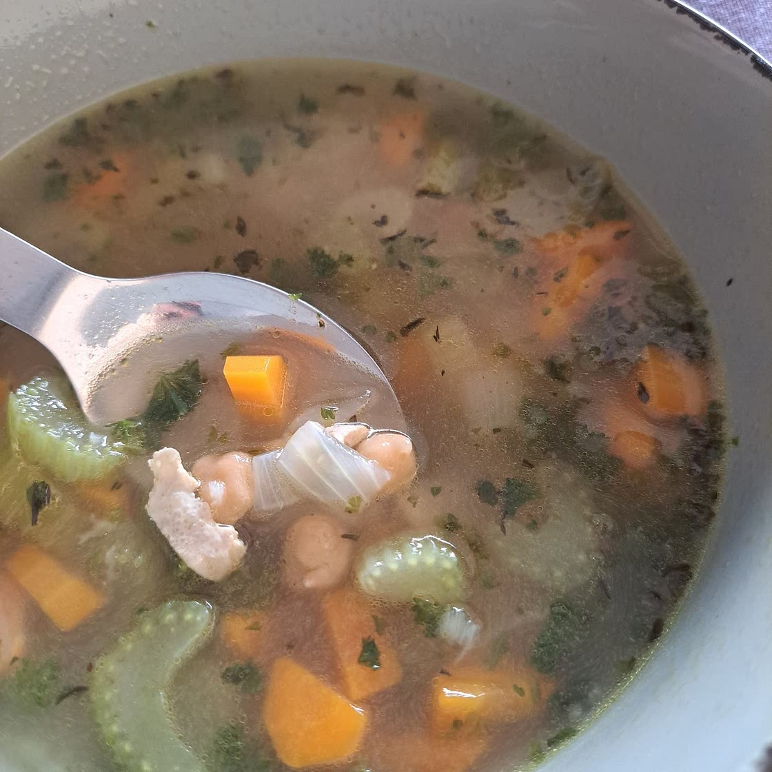 Chickpea Noodle Soup