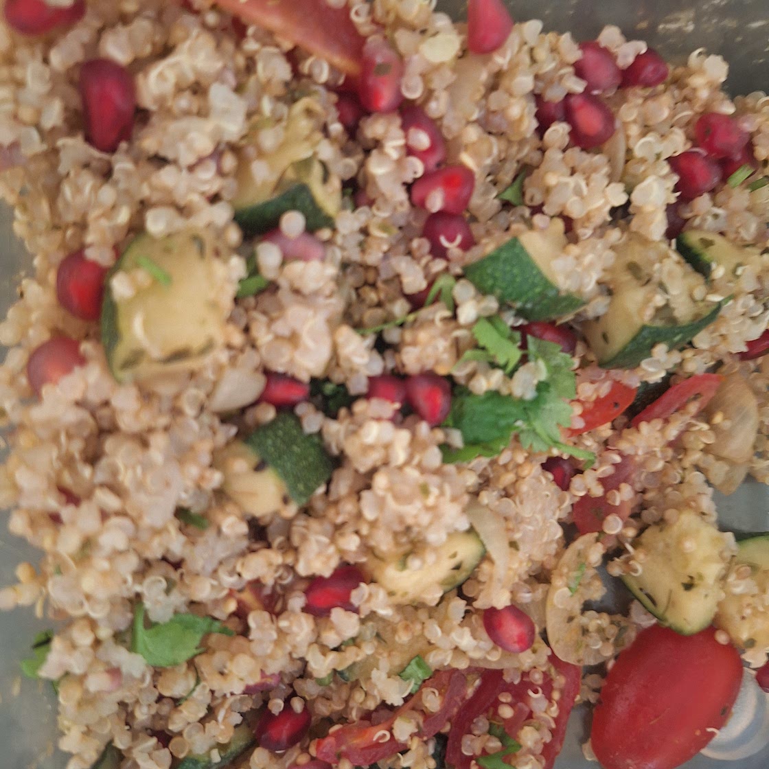 Quinoa salad Mediterranean